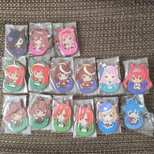 Uma Musume Rubber Strap Keychain Set Rice Shower Mejiro McQueen Tokai Teio
