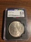 1925 Peace Silver Dollar Vault Box NGC X 9.3 (MS63)