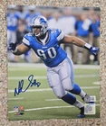 Ndamukong Suh 8X10 Signed Detroit Lions Football Photo Beckett Auto Nebraska