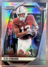 2025 Panini Prizm Draft Picks - Elic Ayomanor (RC) Silver Prizm #115 Stanford