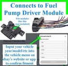 for Chevy GMC Fuel Pump Driver Module Connector Plug Wiring Pigtail Harness Wire