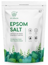 Epsom Bath Salt Powder, Pure USP Grade Salt, Relieves Muscle Achesand Pain200grm