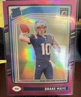 2024 Panini Donruss Optic - Rated Rookie Drake Maye #229 Pink Prizm (RC)