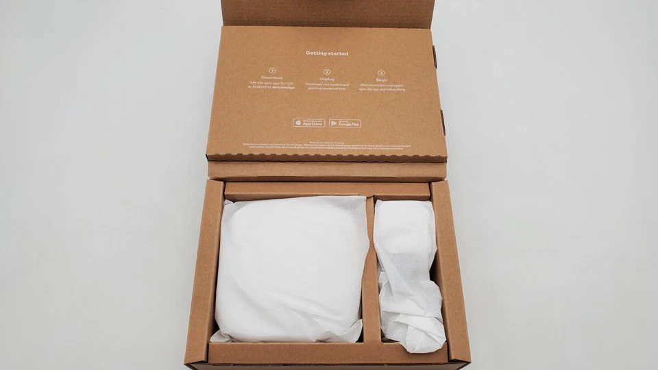 EERO Pro 2nd Generation B010001 AC Tri-Band Mesh Router - White New Open Box - Image 2 of 4