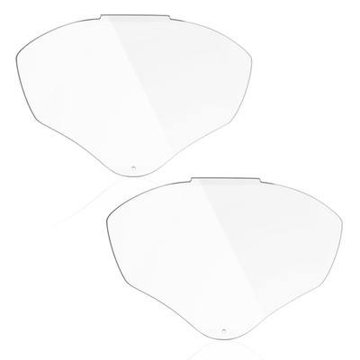 2 Pcs S8555 Face Shield Replacement Lens, Anti-Fog S8555 Compatible with Uvex S8