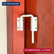 Patio Sliding Door Loop,2.36in 90/180 Degree Sliding Glass Door Latch, Security