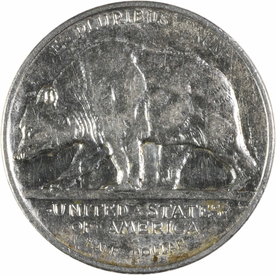 California Commemorative Silver Half Dollar 1925-S AU Uncertified #416 - Image 2 of 2