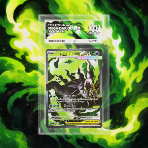 Mega Darkrai ex graded ACE 10 for sale on eBay