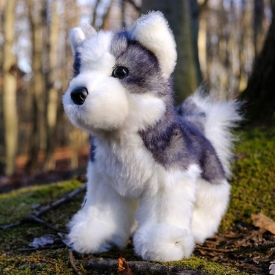   New DOUGLAS CUDDLE TOY Stuffed Plush SIBERIAN HUSKY Soft Puppy Dog Stuffie