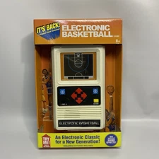 2016 Mattel Basic Fun Electronic Basketball Handheld Electronic Game Classic New