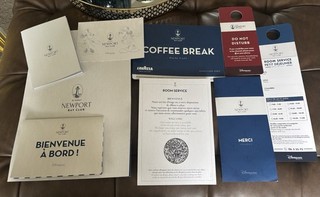 Disneyland Paris Hotel Newport Bay Stationary