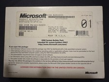 Microsoft Windows Vista Home Prem SP1 32-bit System Builders Pack - SEALED