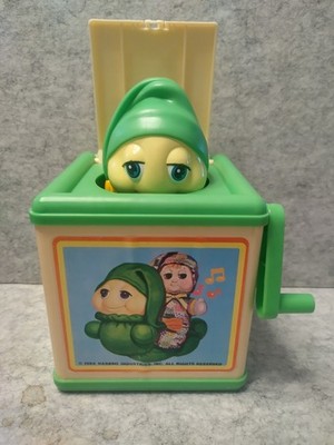 Rare 1984 Hasbro Glo Worm Jack In The Box With Box-- As Is