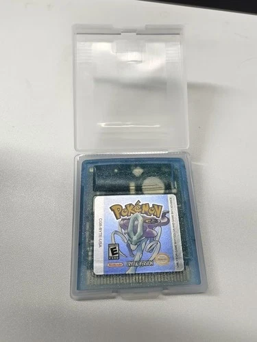 Game Card Crystal Version For Nintendo Gameboy Colour GBC US STOCK Fast Shipping