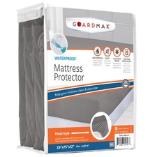 Jersey Knitted Cot Size Mattress Protector - Waterproof  Dust Mite Proof Mat...