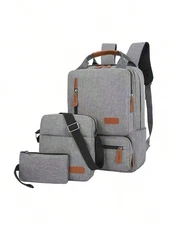 3Pack, Women'S and Men'S Shoulder Bags, Casual Three-Piece Outdoor Travel Comput