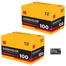 Kodak Kodacolor 100 Color Negative Film 35mm Roll Film, 36 Exposures 2-Pack
