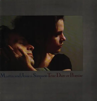 Martin and Jessica Simpson True dare or promise NEAR MINT Topic Vinyl LP