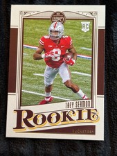 2021 Panini Legacy Trey Sermon Rookie Card No. 167 Ohio State Buckeyes