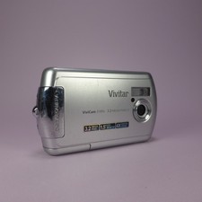 Vivitar Digital Camera Vivicam 3105s 3.2MP Silver Tested