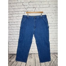 Carhartt Mens Dungaree Fit Blue Denim 42x32