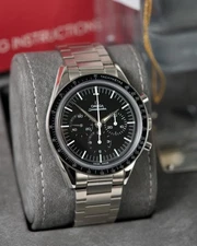 Omega Speedmaster 311.32.40.30.01.001 First in Space Numbered Edition Box Papers