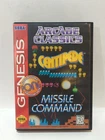 Arcade Classics (Sega Genesis) CIB COMPLETE & TESTED Clamshell case.