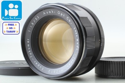  VIDEO  N MINT  Pentax  Super Takumar 55mm f1.8 Standard M42 JAPAN