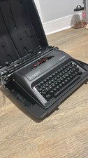 Nadex Coins Pioneer Black manual typewriter w/ hard case - untested thumbnail