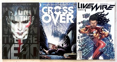 INDIE COMICS #1 VARIANT TRIO Only Find Them Dead, Crossover & LiveWire WOW BOOKS