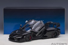 1:18 AUTOART Mclaren Senna 2018 Stealth Cosmos Black AA76076 Model