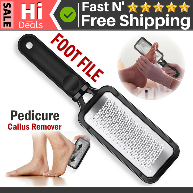 Foot Scrubber Pedicure Tool Rasp For Feet Remove Hard Skin Callus