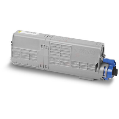 OKI 46490401 Toner-Kit gelb, 1.500 Seiten ISO IEC 19798 für OKI C 532