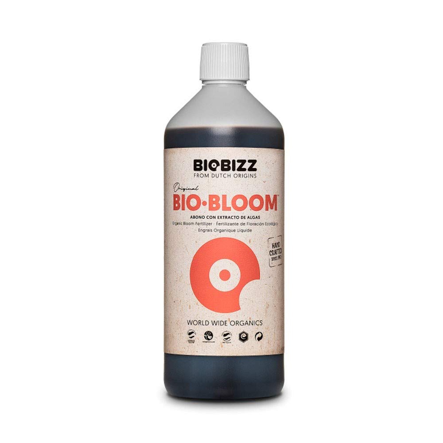 BioBizz Bio Bloom – 1 litre Grow Fertilizer for Grow Grow Box Grow Cabinet