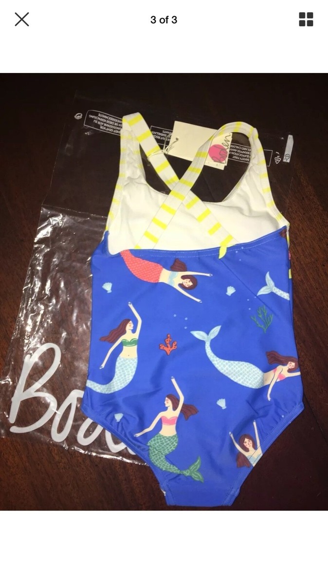 NWT Mini Boden 2/3 Mermaid Hotchpotch Swimsuit LAST SIZE