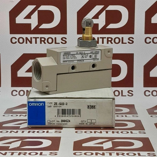 ZE-Q22-2 | Omron | Limit Switch Roller Plug Din Entry, Opened