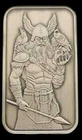 Tormint Vikings Series #2- Odin Antiqued 1 oz silver Art Bar w/ COA