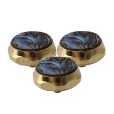 3 x Trumpets Finger Buttons Zinc Alloy For Replacing Missing Buttons