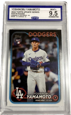2024 Topps Update Series - Rookie Debut Yoshinobu Yamamoto #US149