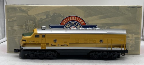 LIONEL TRAINS PWC 24528- 2379 RIO GRANDE F-3 NON - POWERED 'A' UNIT DIESEL - H1
