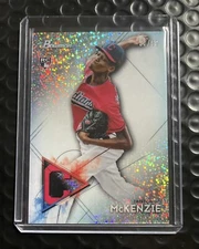 🔥#35/99🔥Triston McKenzie 2021 Bowman Sterling Rookies Speckle Refractor Rookie