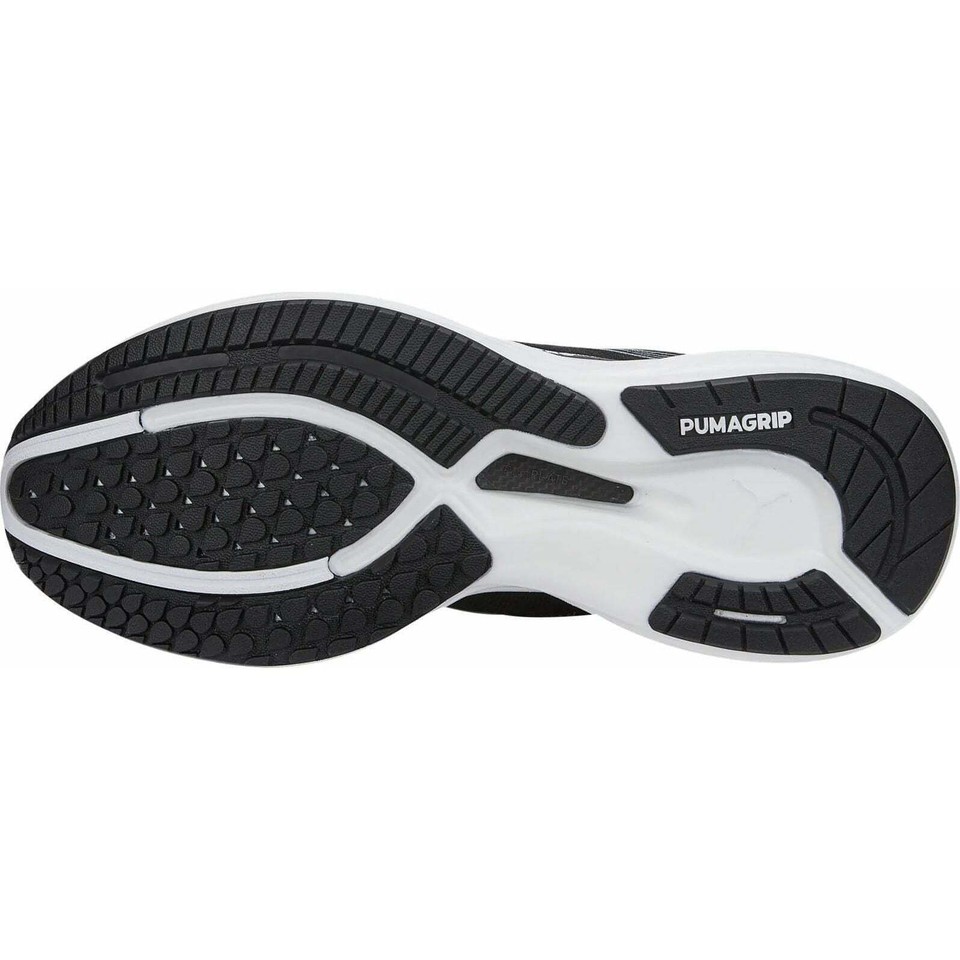 Puma Deviate Nitro 2 Mens Running Shoes Black Cushioned Carbon Sports