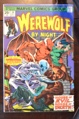 Werewolf By Night #34 Mid Grade!!!