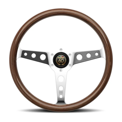 MOMO Super Indy ∅340 MOMO Indy 60 years Anniversary Steering Wheel 350mm Wood Polished