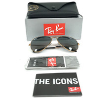 Ray-Ban Sunglasses RB3025 AVIATOR LARGE METAL 197/71 Bronze w Grey Gradient 58mm