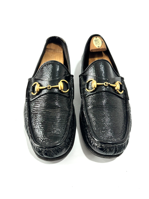 Gucci loafer size 6.5 Gucci Suede Loafers- Womens- Size 6.5 B- Black- Horsebit  main image 2
