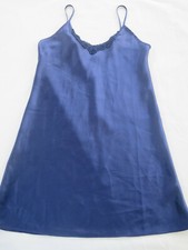 Vintage Sopre Lingerie Navy Blue Short Night Gown M