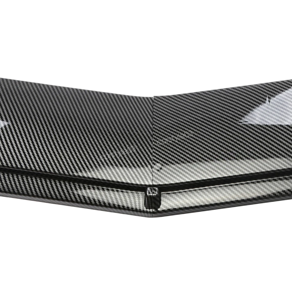 For Cadillac CT4 CT5 CTS Carbon Fiber Style Front Bumper Lip Spoiler Splitter - Image 4 of 4