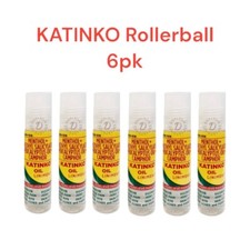 Katinko Oil Liniment Rollerball Applicator, 10ml 6Pack 