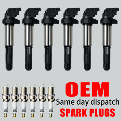 6X gnton Col Spark Plug For BMW 128 335 328 528 535 X3 X5